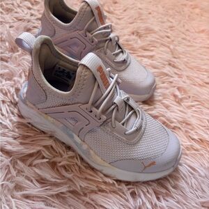 Puma Kids Sneakers - Light Pink and White Never Worn (No box)